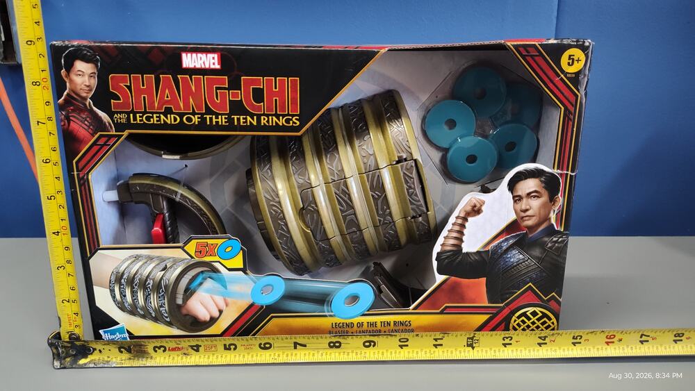 Marvel Shang-Chi Ten Rings Blaster Hasbro F0559 New Box Wear